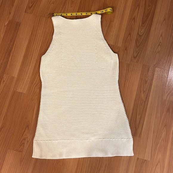 Allsaints Arleta Knitted Vest (tank top). Size small. Ivory White. - Picture 5 of 11